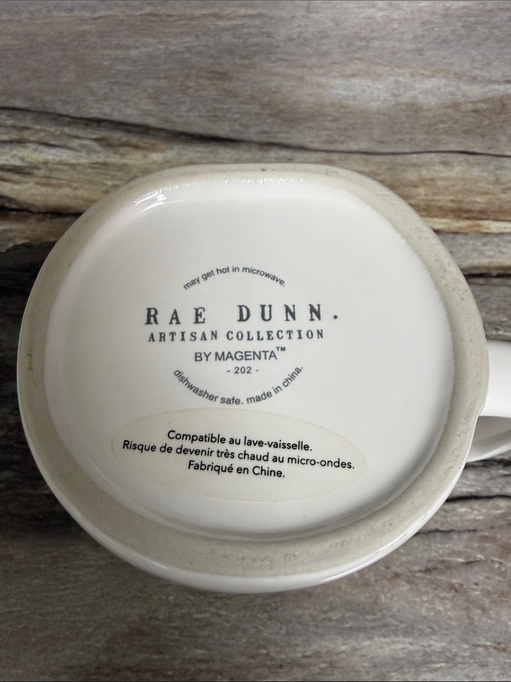 Rae Dunn BONJOUR mug - Picture 3 of 4
